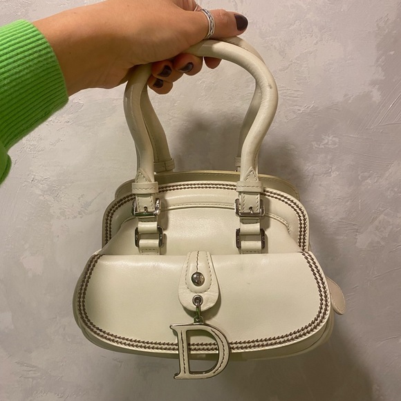 Christian Dior white leather bag, collection year 2015. - Picture 1 of 6